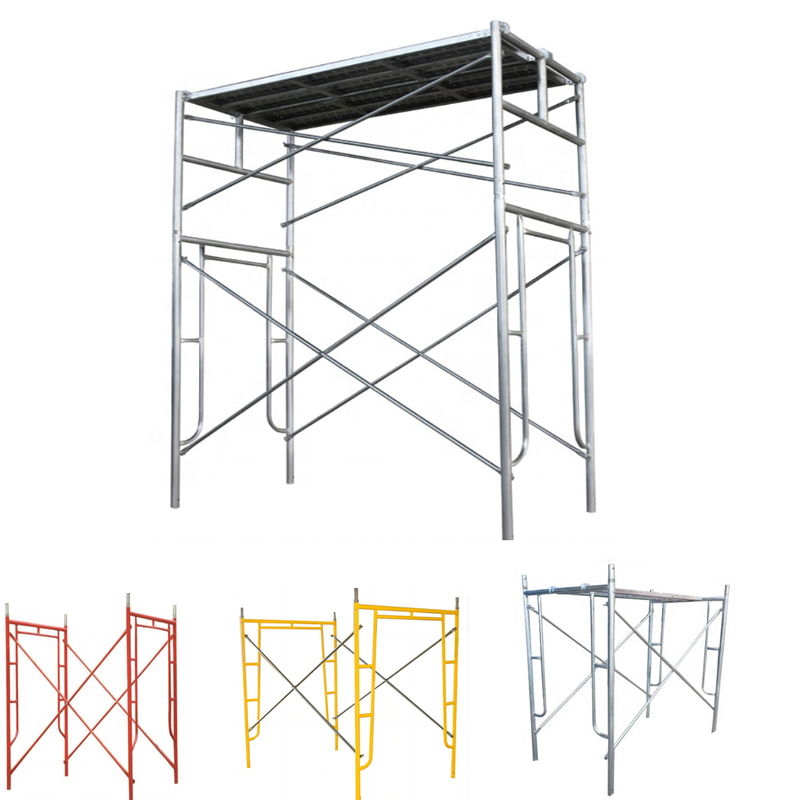 Portable Mobile Frame Scaffolding System for Safe Construction Projects