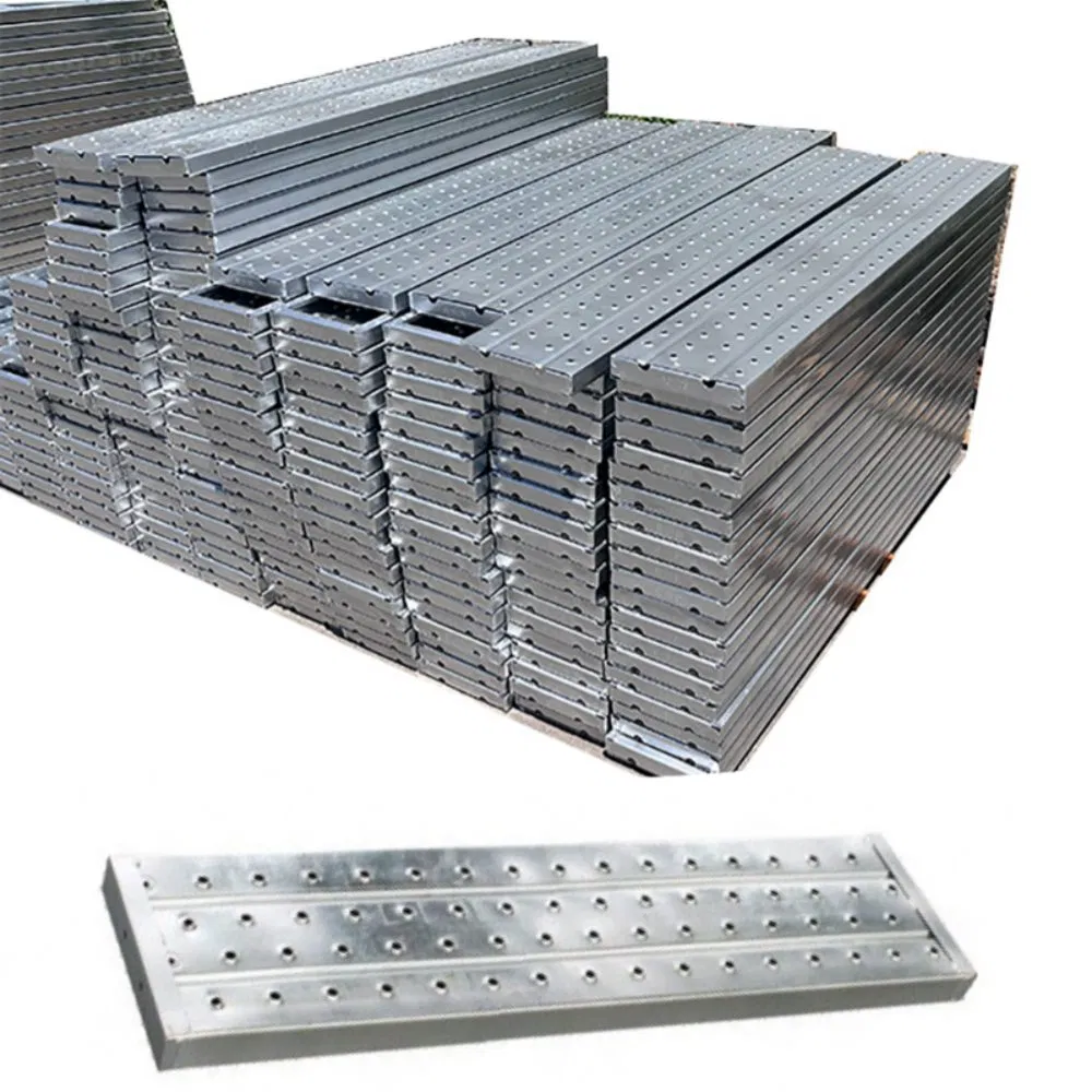 Best Safety Ringlock Scaffold Planks Steel Scaffolding Pre-Galvanized Surface