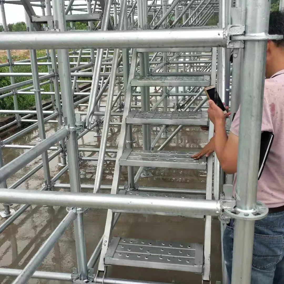 Hongde Ruilin Galvanized Catwalk Steel Hook Plank Scaffolding Hook Walk Board