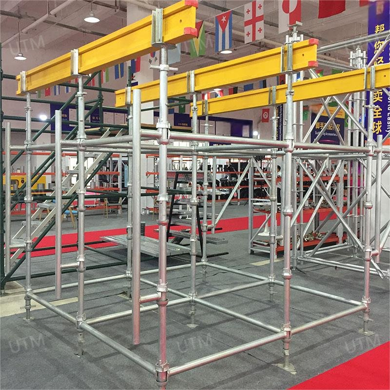 Construction Steel Cuplock Scaffold Standard System Steel Scaffolding System