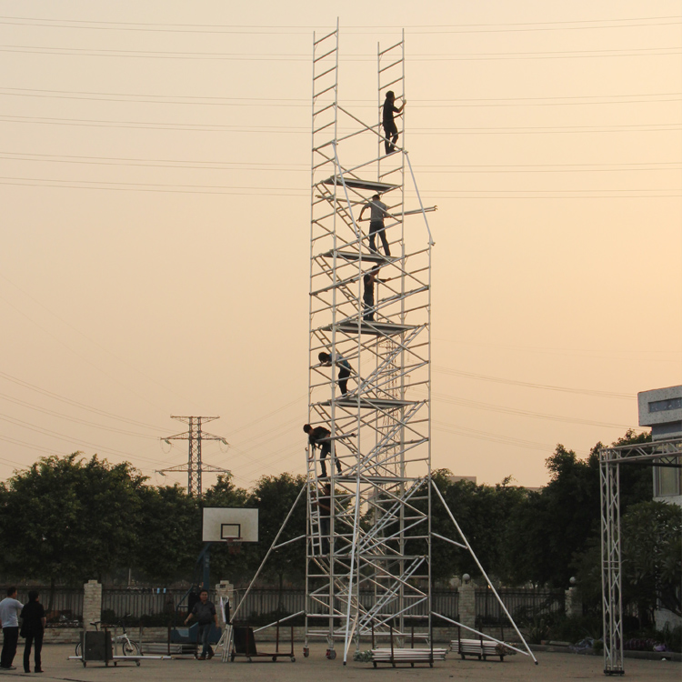 Dragonstage Aluminium Mobile Scaffolding Tower Scadffolding