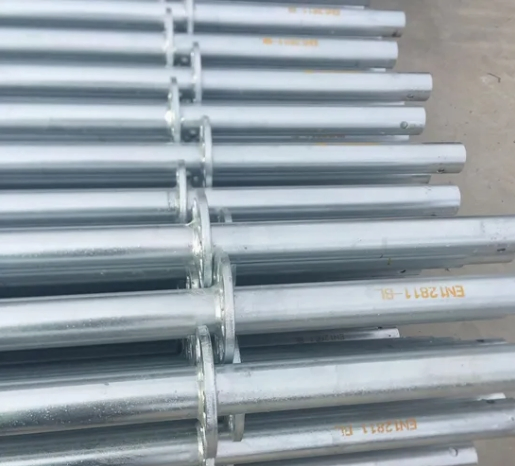 Heavy-Duty Painted Cuplock Vertical Standard for Construction Projects