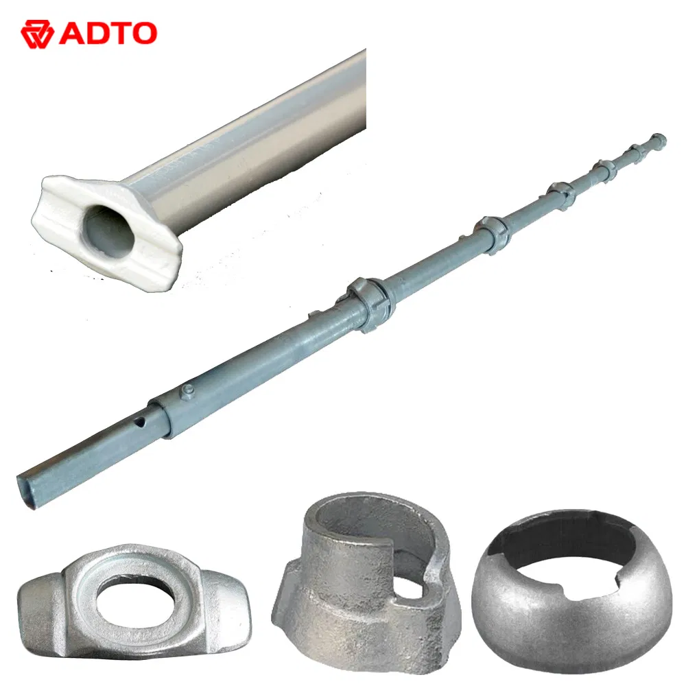 CE Certified Building Construction Railway Bridge Hot DIP Galvanized Acrow Vertical Post Standard Quick Rapid Scaffolding Cuplock