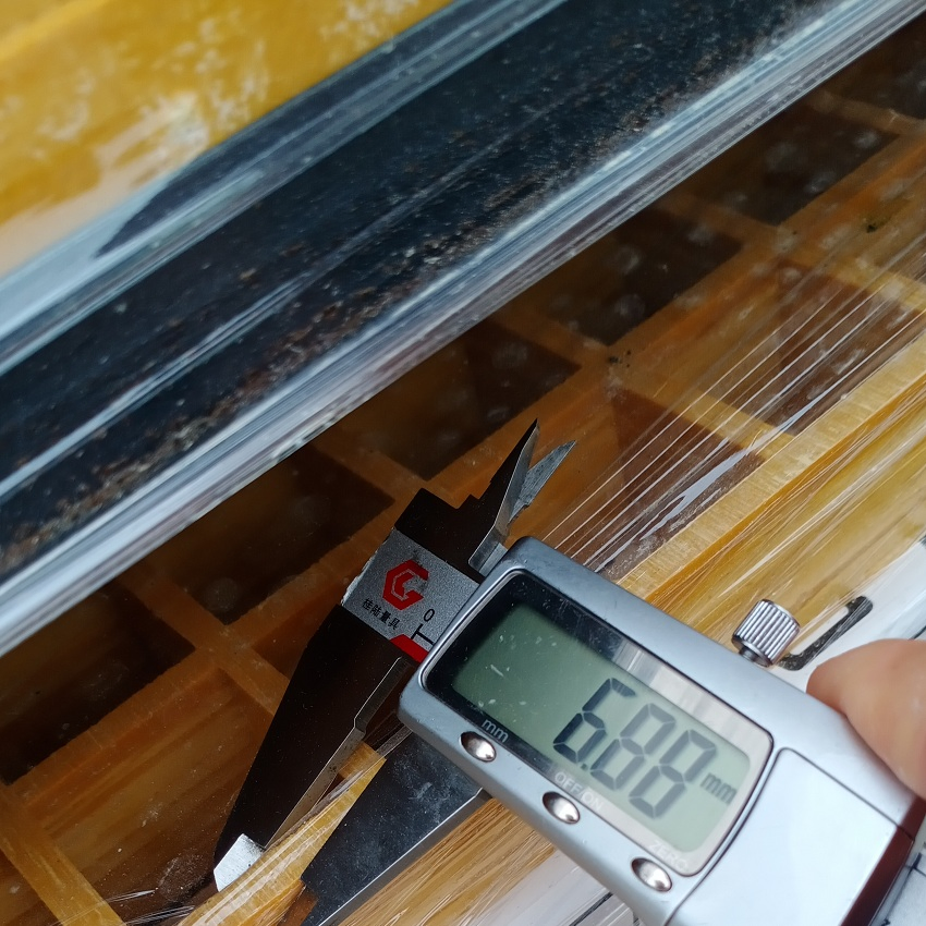 Flam Salt Insulation Anti Slip Sanding Fiberglass Grating Ditch Cover Walk Board