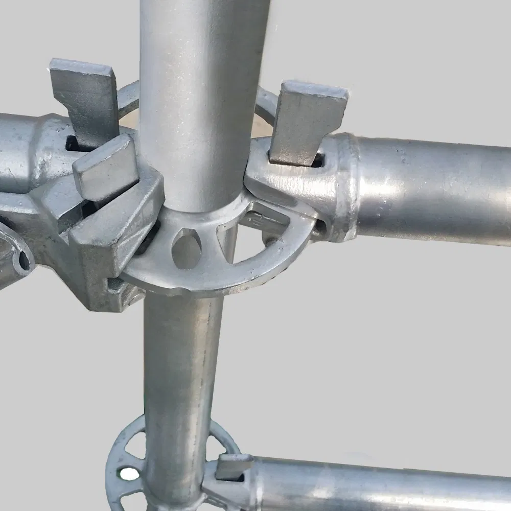 Ringlock System Factory Steel Ringlock Scaffolding Layher Galvanized Ringlock Scaffolding System for Construction