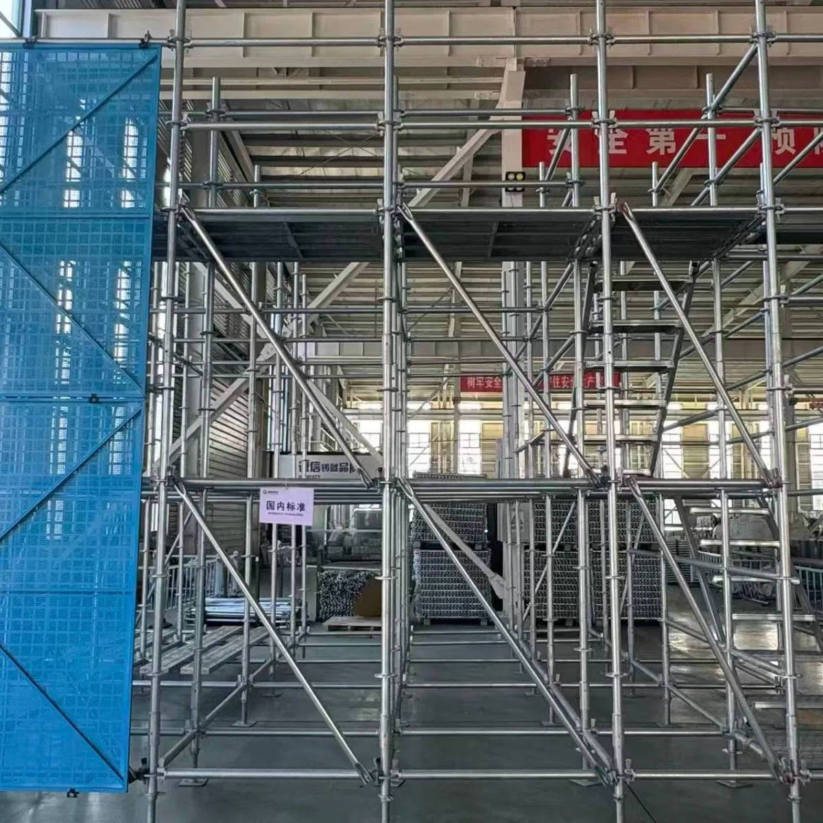 Ring Lock Scaffolding System Hot DIP Galvanized Steel Cuplock and Ringlock Steel Building