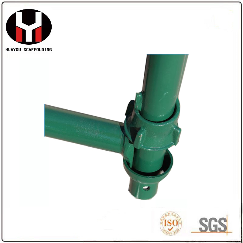 Building Construction Railway Bridge Hot DIP Galvanized Acrow Vertical Post Standard Quick Rapid Scaffolding Cuplock