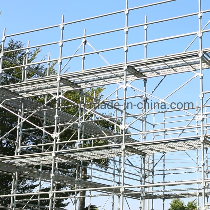 ISO Construction Material Boards Aluminium Scaffolding Access System