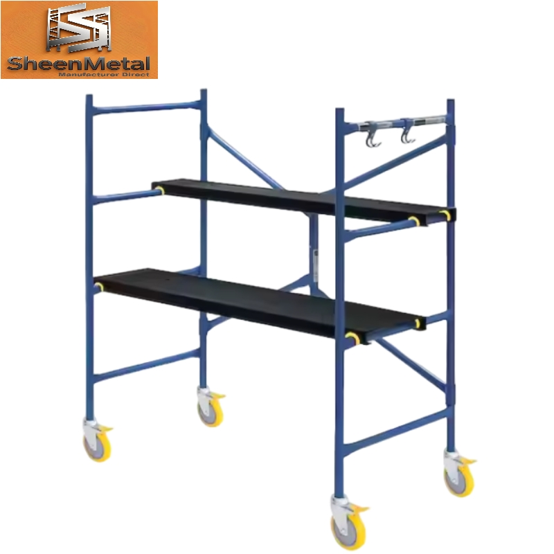Portable Galvanized Foldable Scaffolding Mobile Frame Scaffolding System for Construction