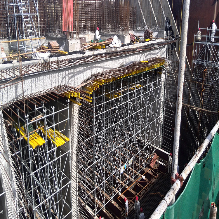 Lianggong Heavy Duty Frame Shoring Tower Scaffolding System for Highrise Bridge Construction