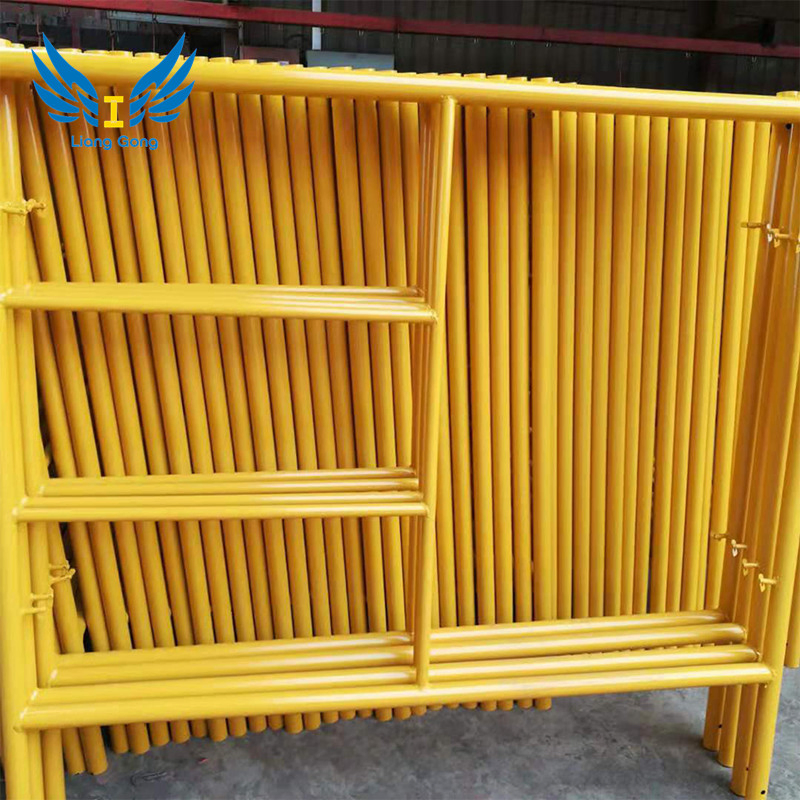 Construction Frame Pre-Galvanized/Painted Scaffolding H Frame Systems Cross Brace Mobile Walk-Through Frame Door Frame Scaffolding Frame System