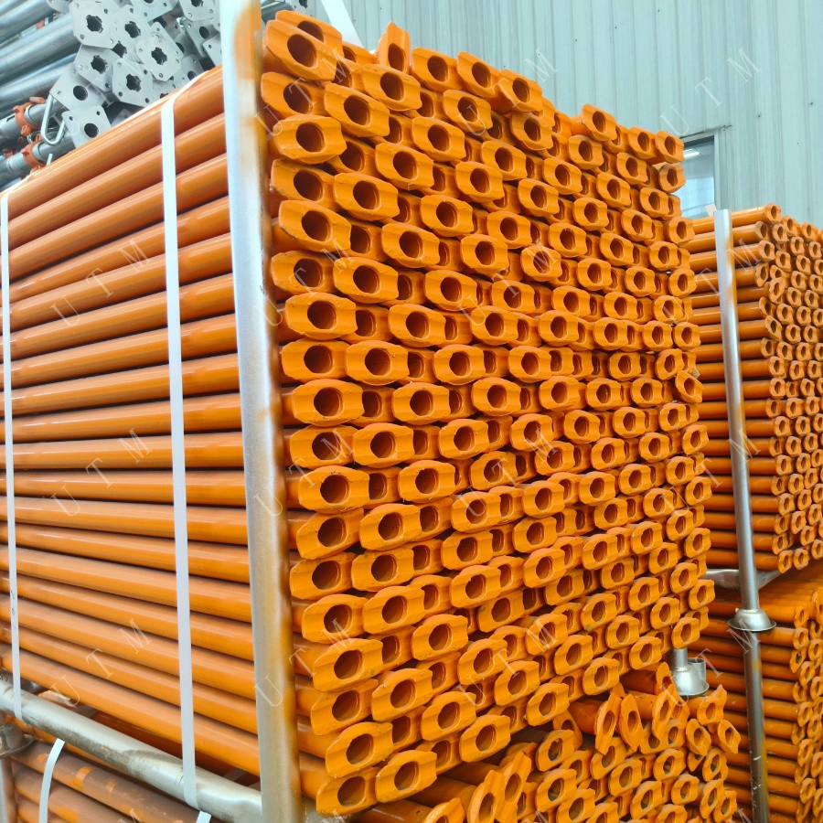 Factory Wholesale Custom Q235 Steel Galvanized Painted 3.2mm 4.0mm Cuplock Scaffolding System with Accessories for Construction