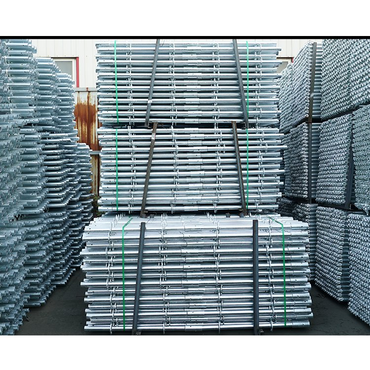 Q355b Steel Galvanized Ringlock Scaffolding Standard Heavy Duty System Ringlock Scaffolding for Building Construction