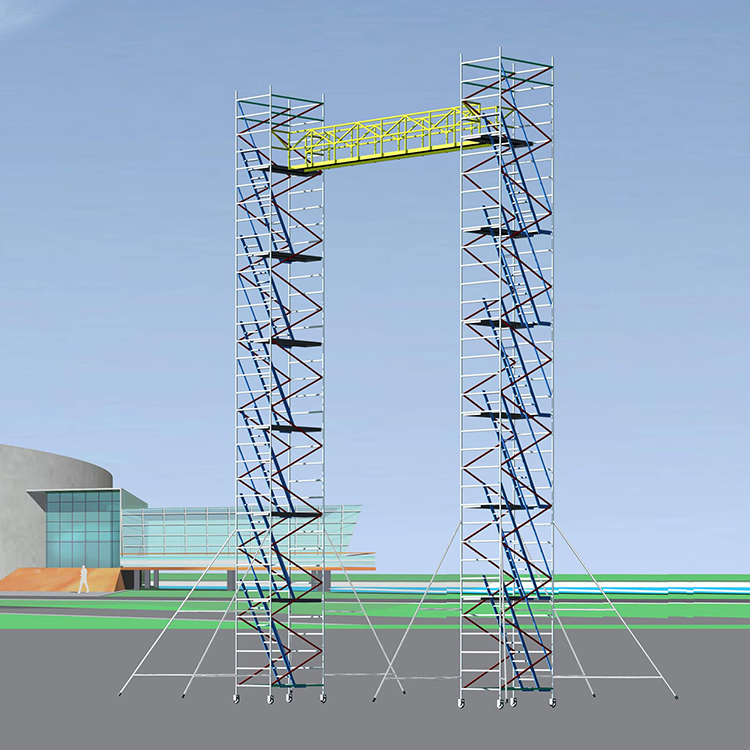 Dragonstage Aluminium Mobile Scaffolding Tower Scadffolding