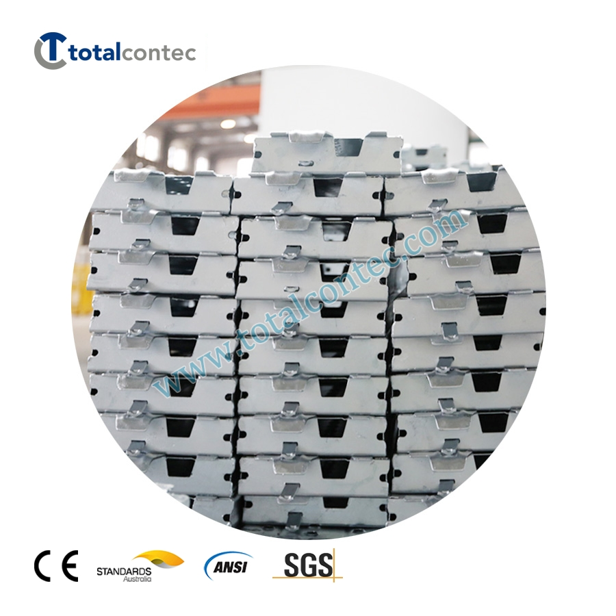 Galvanized Painted Scaffolding and Prop Perforated Steel Catwalk Plank with Hook Metal Scaffold Plank Scaffold Steel Plank