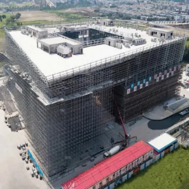 Scaffolding Board Steel Plank Non-Slip Surface W/Hook Lock for Ringlock &amp; Frame Systems