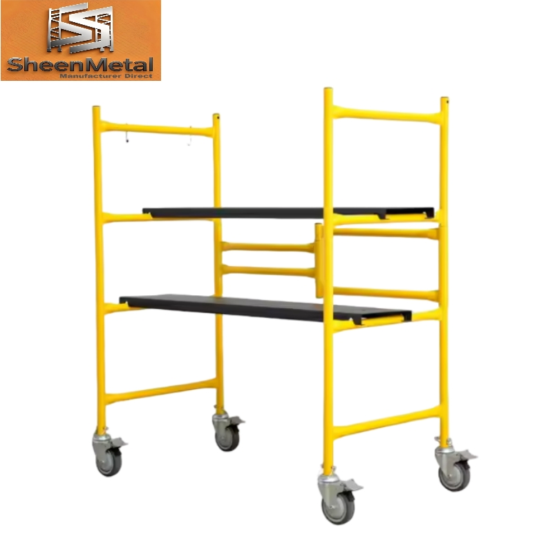 Portable Galvanized Foldable Scaffolding Mobile Frame Scaffolding System for Construction