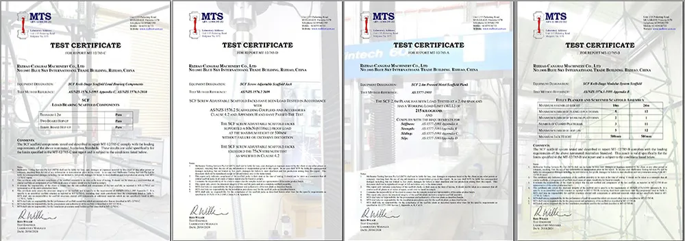 Product Certifications