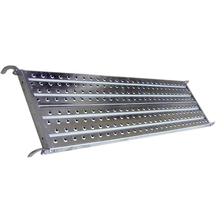 Wholesale Price 10 Foot Steel Plank Aluminium Scaffold Plank Steel Scaffolding Walk Boards with Hook