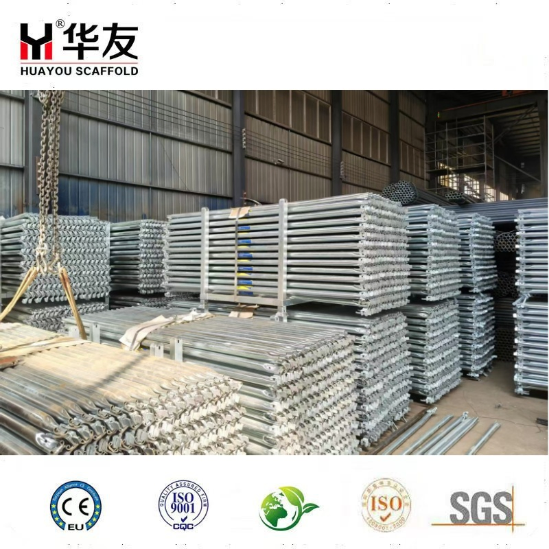 Good Prices HDG Scaffold Parts Andamios Cuplock Vertical Standard Cuplock Scaffolding System for Sale