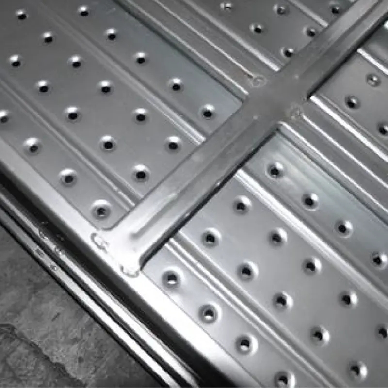OEM Scaffolding Galvanized Steel Walk Board Metal Plank Walking Boards