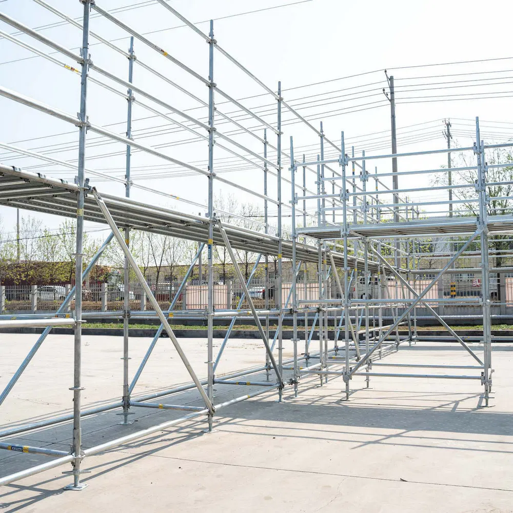Corrosion Resistant Modular Steel Kwikstage Scaffolding System for Factory Renovation