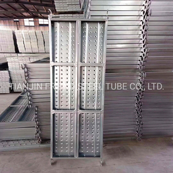 Hot Sale Galvanized Steel Scaffolding Planks Walk Through Frame Scaffolding Board