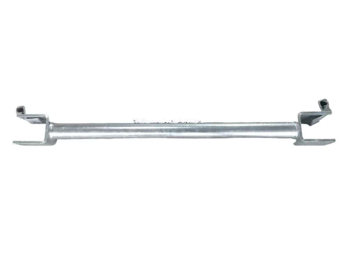 Ringlock O Ledger Steel Deck to Steel Deck-Connected to The Scaffold Platform on Both Sides