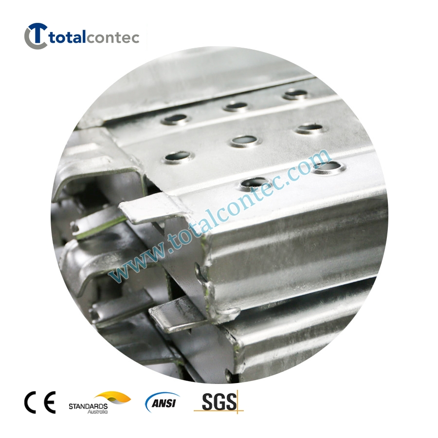 Galvanized Painted Scaffolding and Prop Perforated Steel Catwalk Plank with Hook Metal Scaffold Plank Scaffold Steel Plank