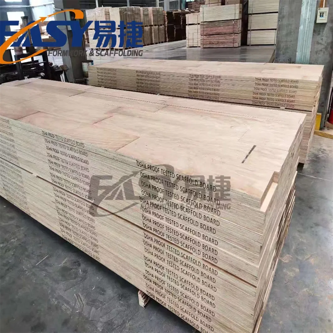 Easy Scaffolding Building Material Aluminum Plywood Scaffold Deck Wooden LVL Boards