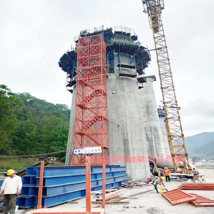 China Manufacturer Galvanized Steel Ringlock Scaffolding Mobile Stair Tower