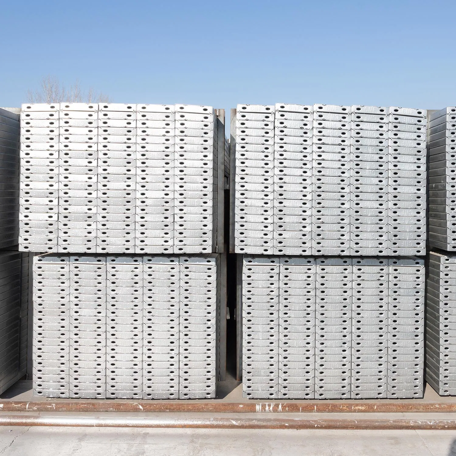 Hot Dipped Galvanized Platform Board Heavy Duty Antislip Steel Walk Board for Scaffolding System