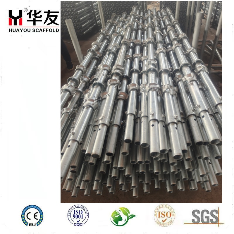 China Factory HDG Scaffold Parts Andamios Cup Lock Vertical Standard Used Cuplock Scaffolding System for Sale