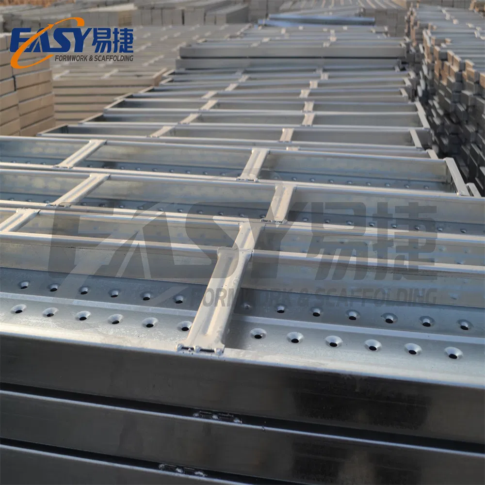Easy Q345 Q235 Galvanized Steel Scaffold Galvanized Metal Planks