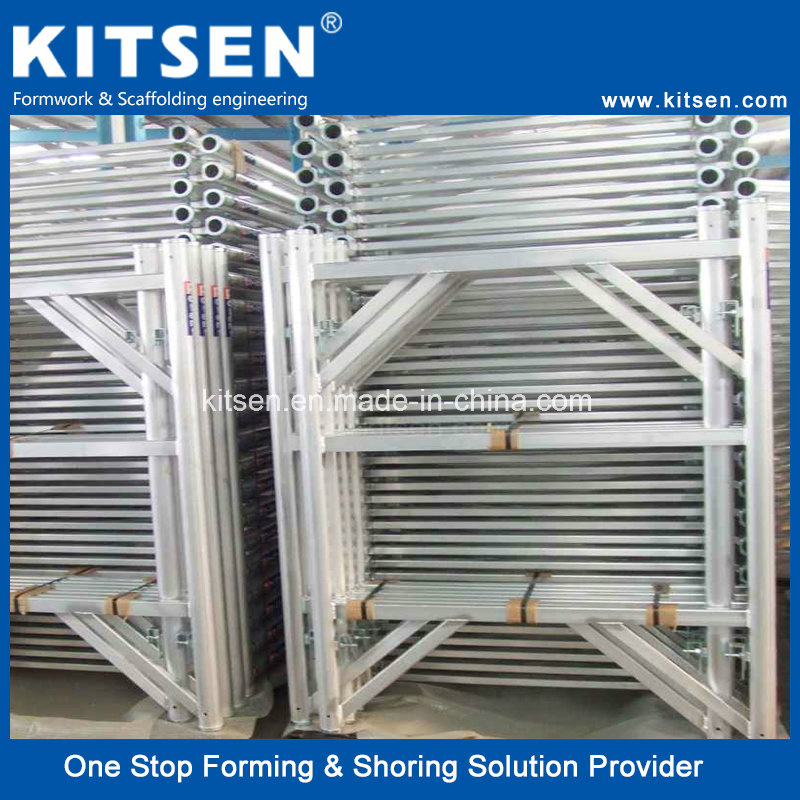Frame Scaffold System Commercial Aluminum Galvanized H-Frame Scaffolding