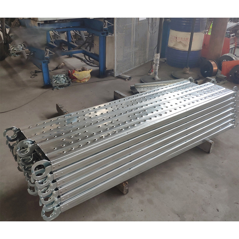 Practical Heavy Duty Perforated Anti Slip Adjustable Scaffold Construction Steel Plank