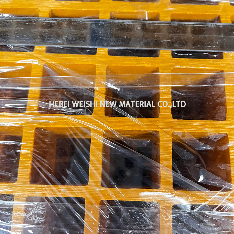 Stair Treads and Work Platforms Anti Slip Fiberglass Grating Fiberglass Reinforced Plastic Industry Stair Treads Grating