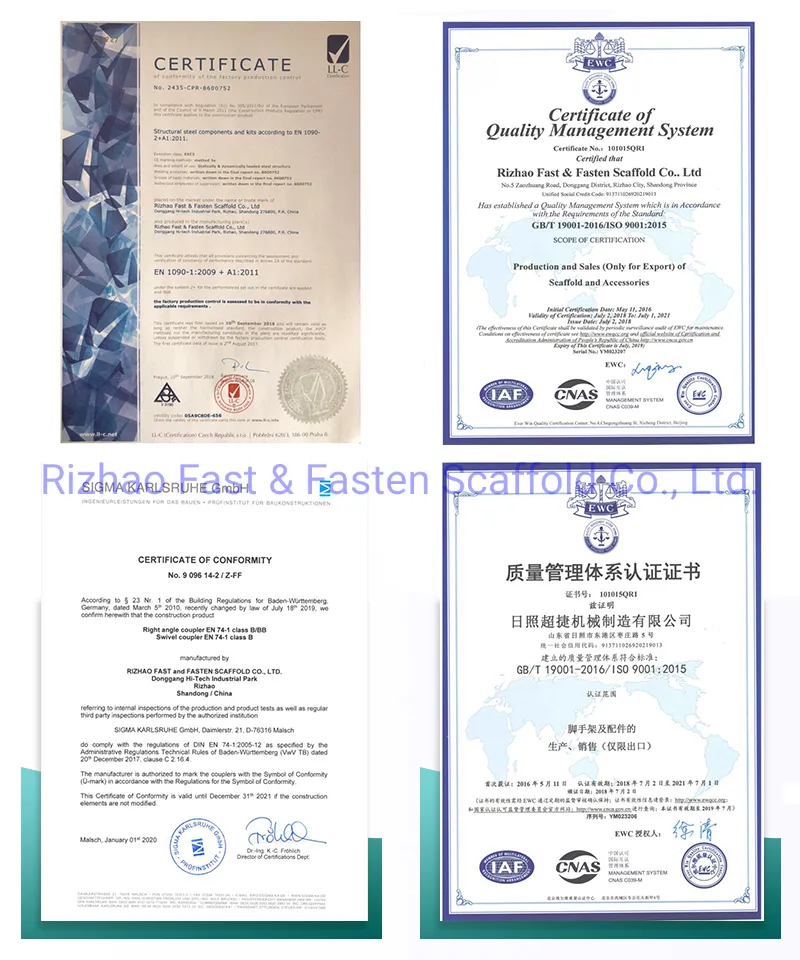 Product Certifications