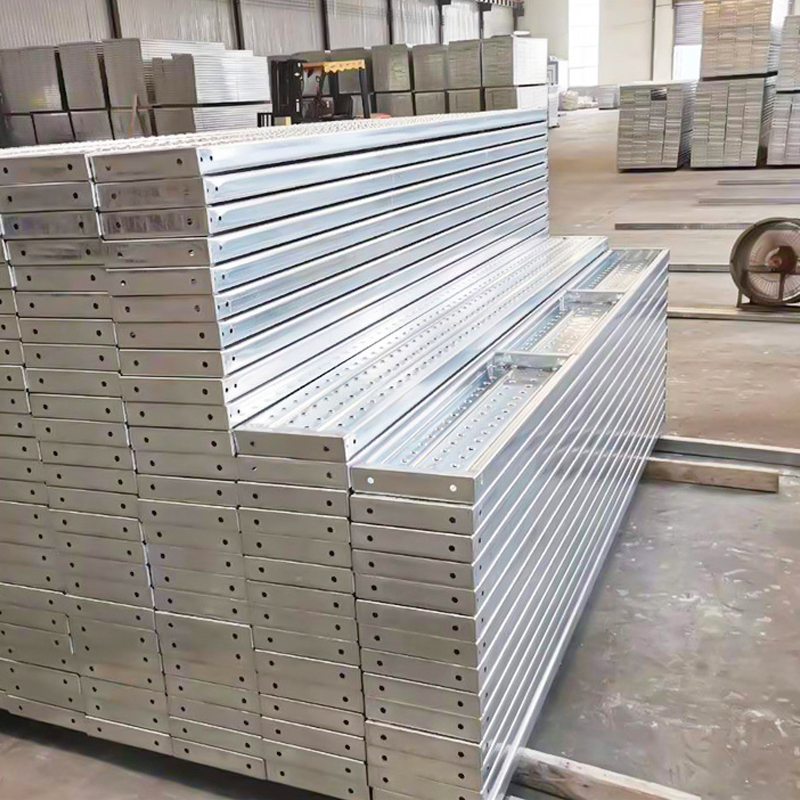 Derfon Factory Construction Galvanized Scaffold Metal Plank, Walk Steel Board