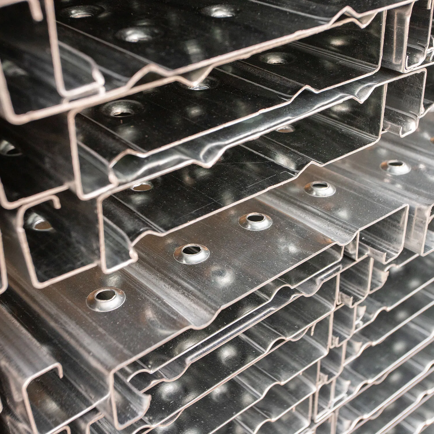 Hot Dipped Galvanized Platform Board Heavy Duty Antislip Steel Walk Board for Scaffolding System