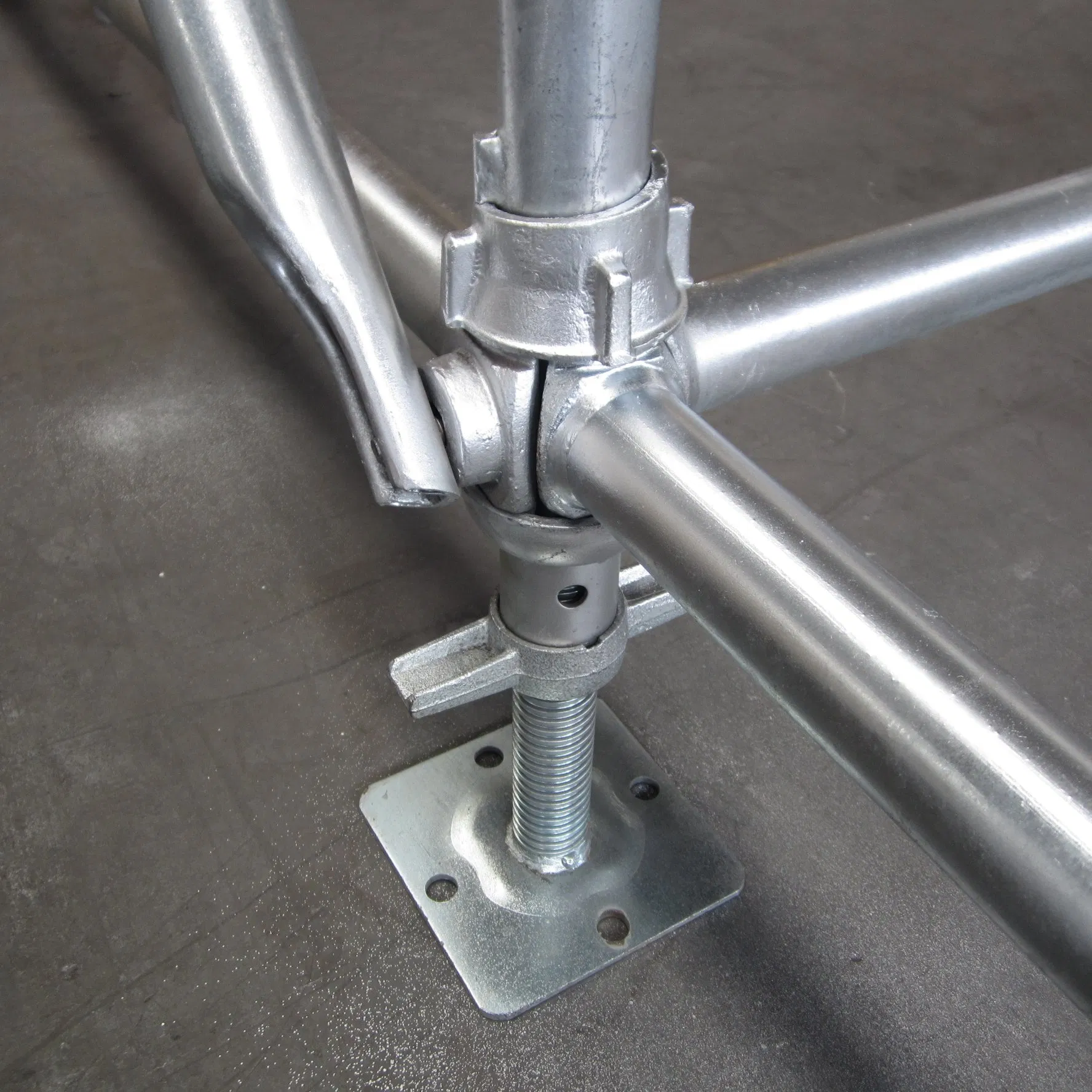 Portable Galvanized Folding Scaffold Mobile Scaffolding System for Construction Steel Ladder Frame Made in China