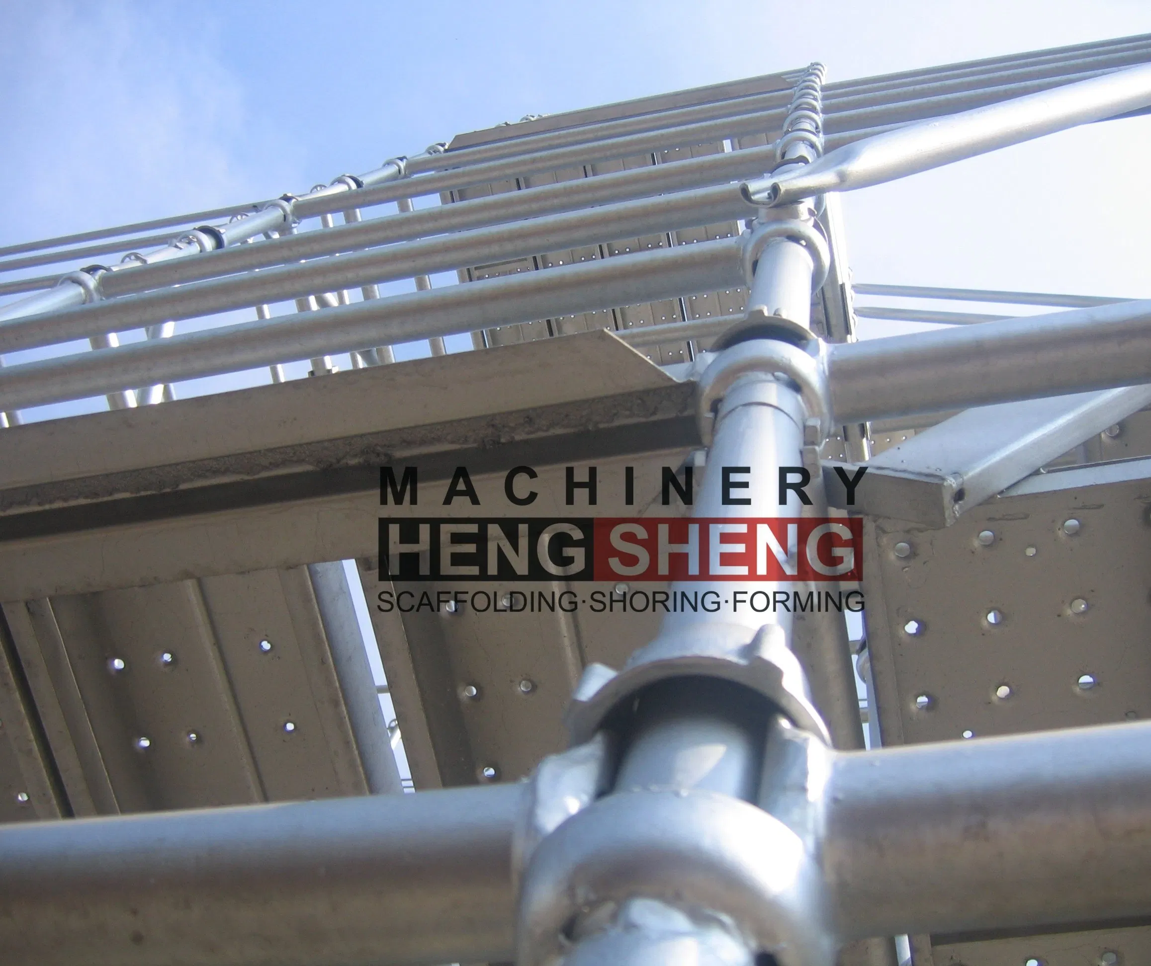 Portable Scaffolding System HS Scaffolding Cuplock Scaffold Standard / Vertical for Construction