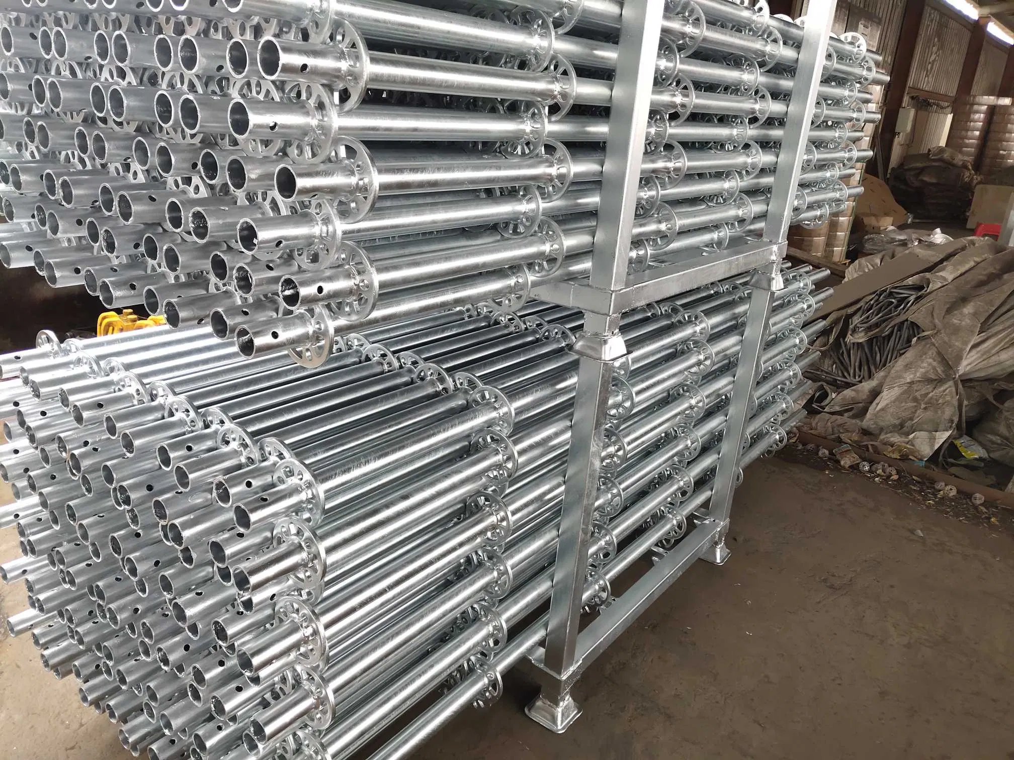 Construction Metal Heavy Duty Hot DIP Galvanized Layher System All Round High Quality Building Q235/Q355 Steel Aluminum Ringlock Scaffolding Price for Sale