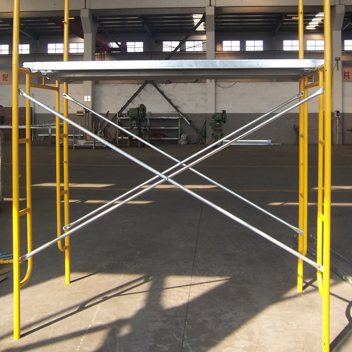Portable Galvanized Folding Scaffold Mobile Scaffolding System for Construction Steel Ladder Frame Made in China