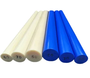Cheap China MC Blue Cast Nylon Rod Plastic Round Rod