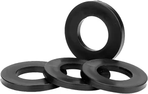 Impact Blue White Black Color Nylon Ring Cushion