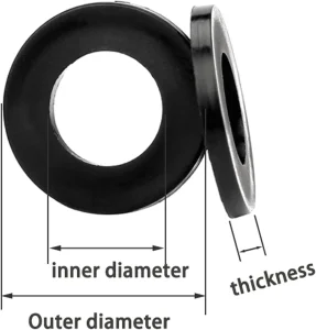 OEM Plastics Polyamide Natural MC Nylon Ring Cast Nylon Tube PA6 POM Rod Round Ring Engineering Plastic Black Polyamide PA66 Nylon PP UHMWPE PTFE HDPE ABS Tube Plastic Ring Bar Exporter, Product