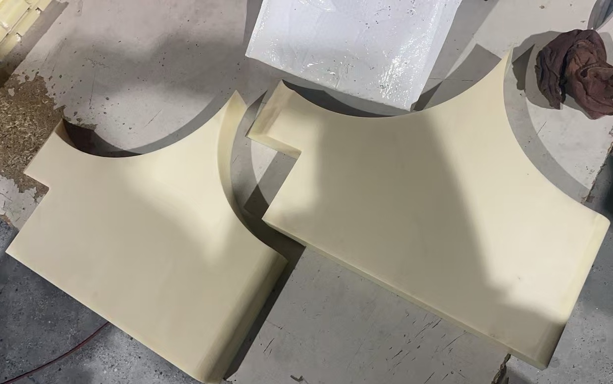 nylon cnc machine parts