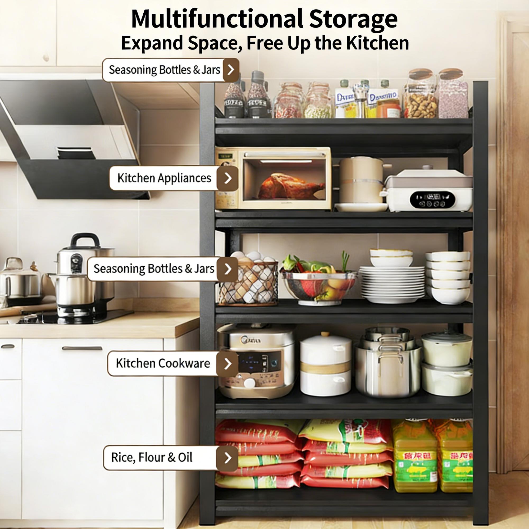 Warehouse Balcony Supermarket Delivery Miscellaneous Items Shelf Storage Rack Multi-level Storage and Storage Rack