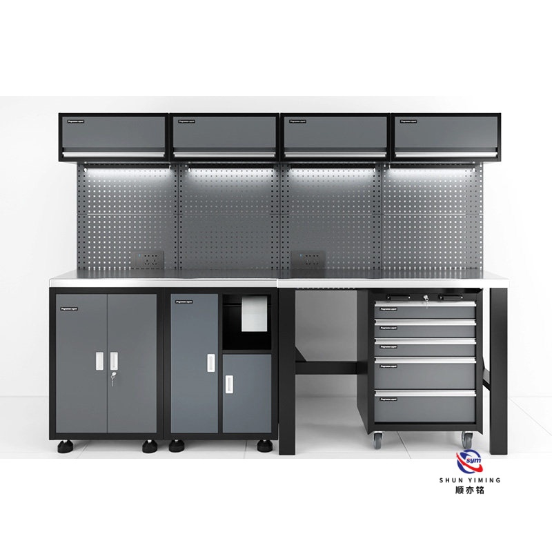 Smart Steel Workstation System, Multi-functional Combined Tool Station with Central Locking & Digital Lock